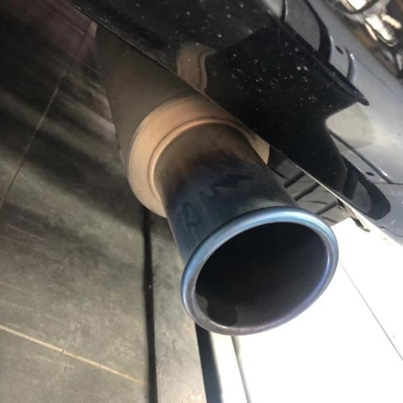 鈦排氣管應用實例